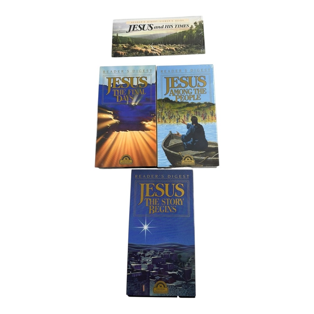 Reader's Digest Jesus and His Times VHS Box Set 3 Volume - Picture 4 of 9